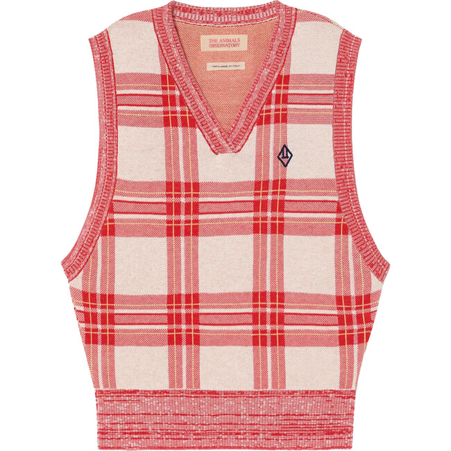 Logo Bat Vest, Red - Vests - 1