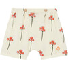 Carnations Mole Baby Shorts, White - Pants - 1 - thumbnail