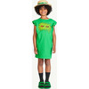 Eyes Fly Dress, Green - Dresses - 3