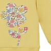 Little Liberty Print Annabelle Flower Sweatshirt, Yellow and Floral - T-Shirts - 3