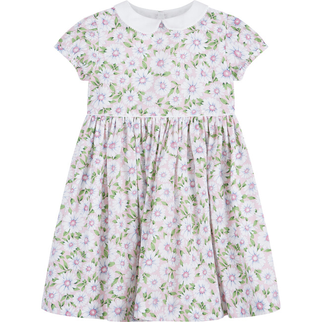 Catherine Daisy Dress, Pink Daisy - Dresses - 1