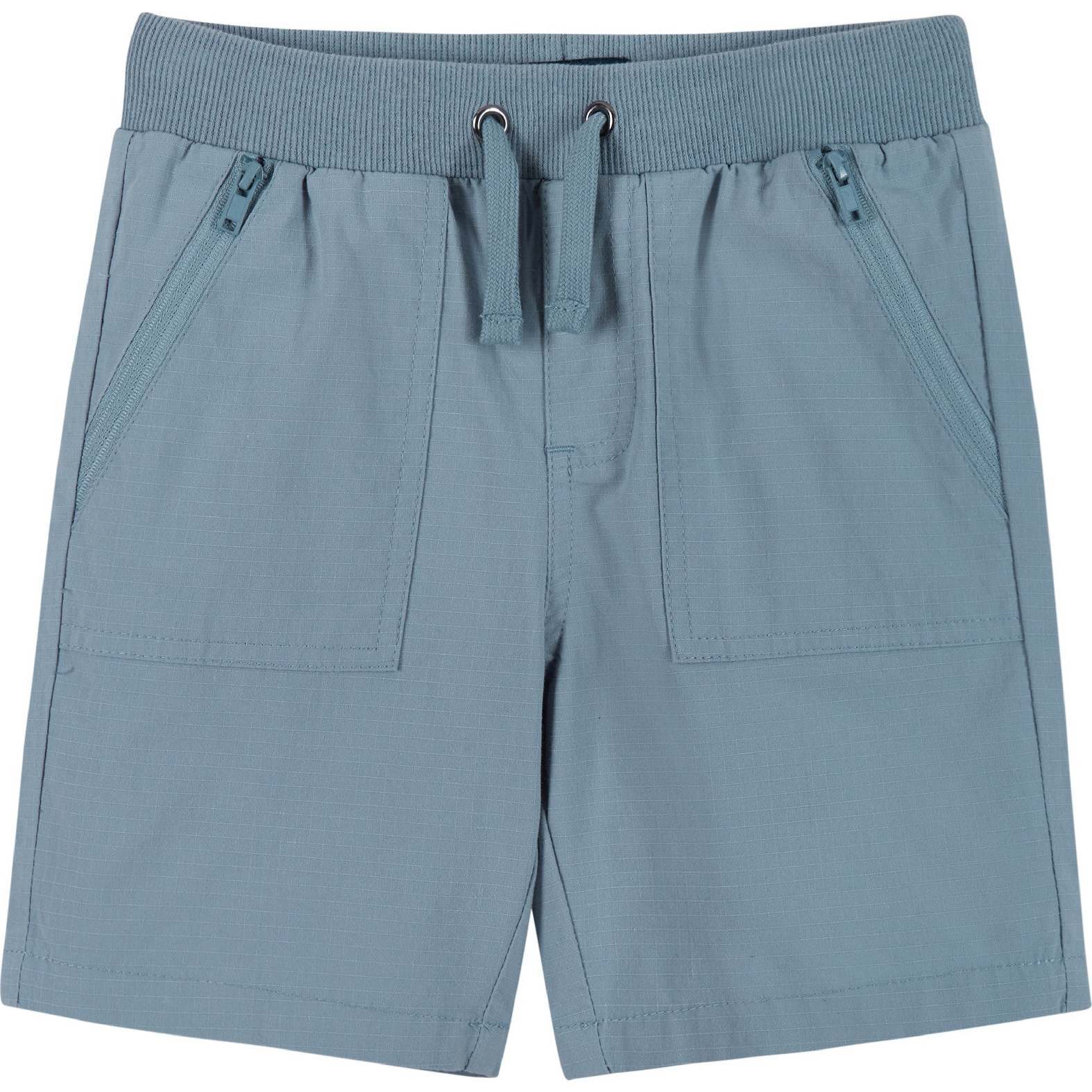 Twill Stretch Drawstring Short, Blue - Shorts - 1