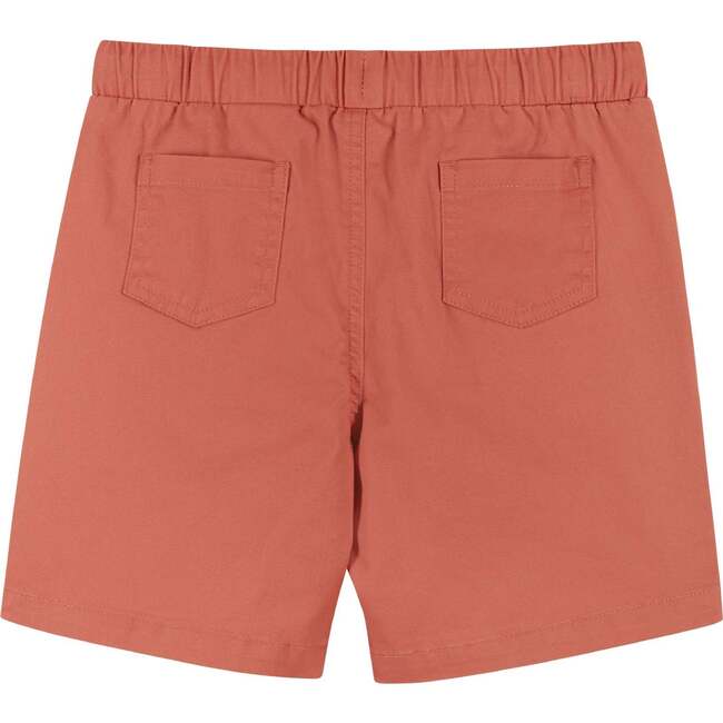 Twill Drawstring Short, Red - Shorts - 2