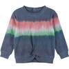 Navy Dip-Dye Legging Set, Blue - Mixed Apparel Set - 3