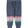 Navy Dip-Dye Legging Set, Blue - Mixed Apparel Set - 4