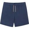French Terry Short, Navy - Shorts - 1 - thumbnail