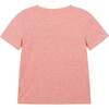 Fun Corgi Print Crew Neck Pocket Tee, Red - Tees - 2