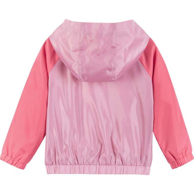 Colorblock Windbreaker, Pink - Jackets - 2