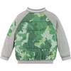 Camo Reversible Splatter Bomber Jacket, Green - Jackets - 2
