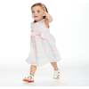 Easter Plaid Sundress And Bloomer Set, White - Dresses - 2