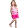 Ruffle Dress, Pink - Dresses - 2