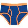 Contrast Piping Briefs, Multicolors (Pack of 8) - Underwear - 6 - thumbnail