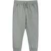 Patch Pocket Drawstring Joggers, Grey - Pants - 1 - thumbnail