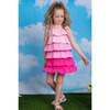 Ruffle Dress, Pink - Dresses - 3