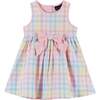 Easter Plaid Sundress And Bloomer Set, White - Dresses - 4