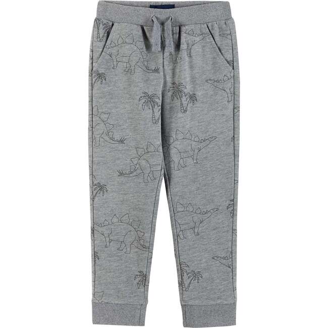 Dino Print Sweatshirt Set, Gray - Mixed Apparel Set - 5