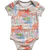 Wren Body Short Sleeves, Ocean Puzzle - Onesies - 1 - thumbnail