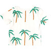 Kids Organic Tee, Cream Palm Trees - Tees - 4