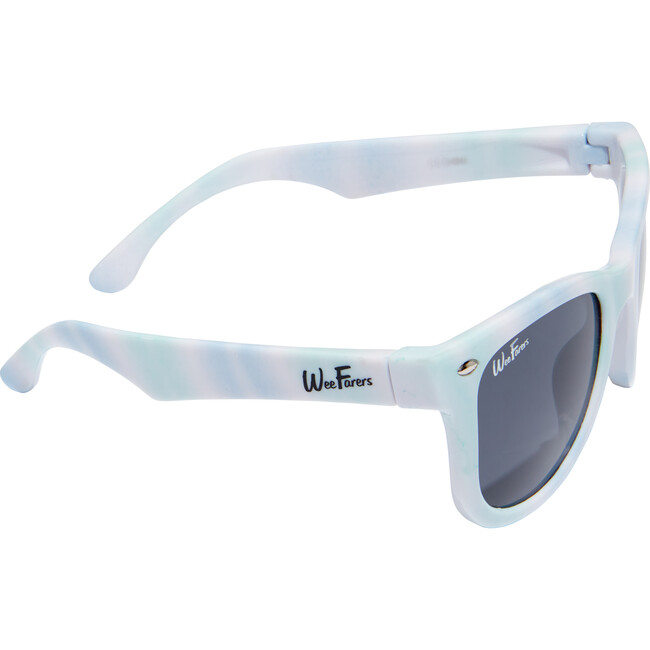 WeeFarers® Polarized Sunglasses, Tie Dye Blue-Green - Sunglasses - 3