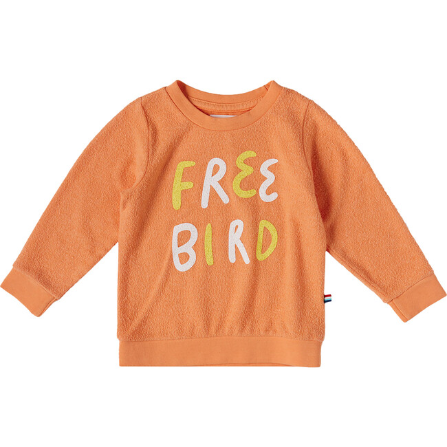 Free Bird Full Sleeve Long Sleeve Pullover, Guava - Sweatshirts - 1