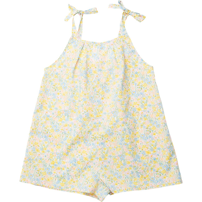 Hide And Seek Cotton Print A-Line Playsuit, Meadowland Liberty
