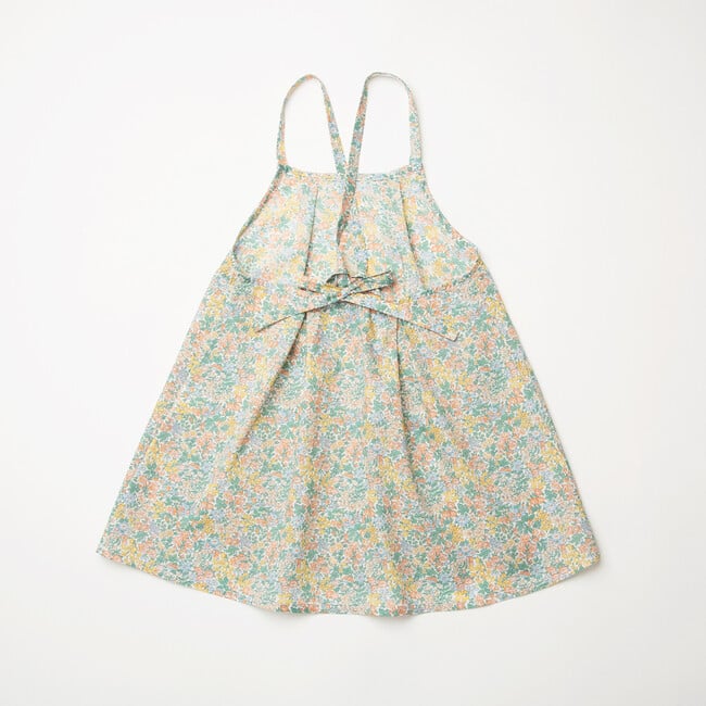 Marbles Cotton Print A-Line Pinafore Dress, Pesteron Liberty - Dresses - 4