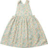 Conkers Print Cotton Pinafore Dress, Pestemon Liberty - Dresses - 1 - thumbnail