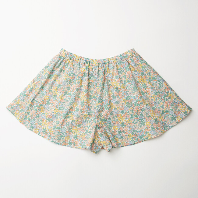 Knock Down Ginger Cotton Print Shorts, Pesteron Liberty - Shorts - 5