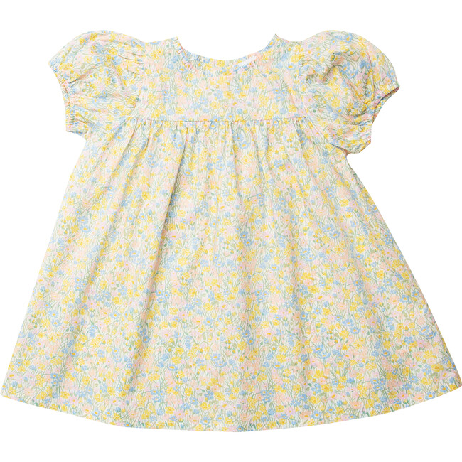 Cats Cradle Cotton Print Dress And Skipping Bloomer Set, Meadowland Liberty