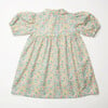 Duck Goose Cotton Puff Sleeve Print Dress, Pesteron Liberty - Dresses - 4