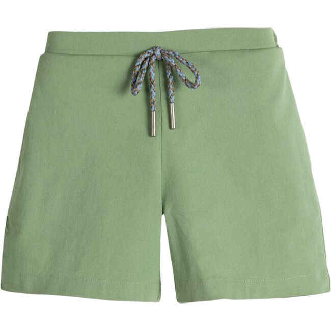 Jimmy Multi-Colored Fixed Tie Short, Turf Green
