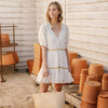 Women's Ella Swiss Dot Ruffle Tier Dress, Sunny Sprig - Dresses - 2