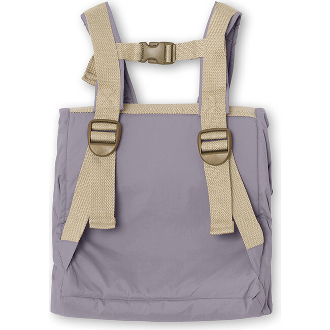 Recycled Waterproof  Backpack, Minimal Lilac - Backpacks - 2
