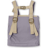 Recycled Waterproof  Backpack, Minimal Lilac - Backpacks - 2