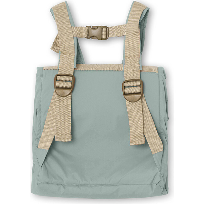 Recycled Waterproof  Backpack, Gray Mist - Backpacks - 2