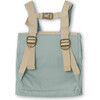 Recycled Waterproof  Backpack, Gray Mist - Backpacks - 2