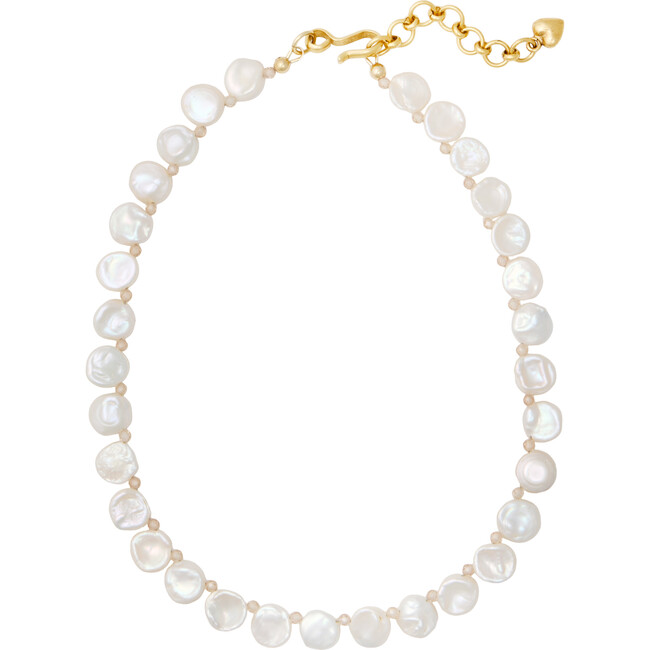 Women's Stepping Stone Pearl Necklace