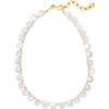 Women's Stepping Stone Pearl Necklace - Necklaces - 1 - thumbnail