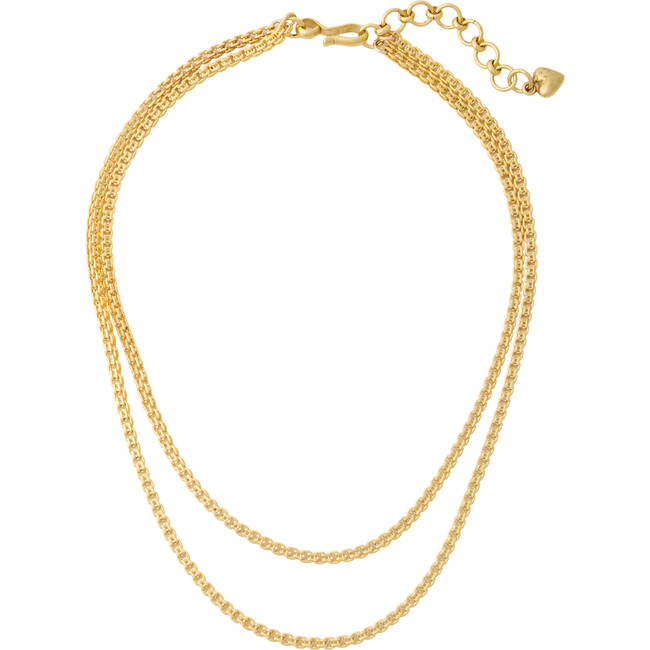 Women's Double Or Nothing Gold Necklace