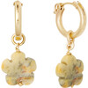 Women's Ace Gemstone Huggies - Earrings - 3