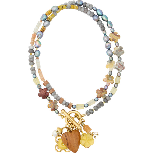 Women's Stellar Multicolor Gemstone Necklace