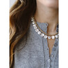 Women's Stepping Stone Pearl Necklace - Necklaces - 3