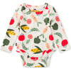 Printed Full Sleeve Bodysuit, Eat Your Veggies (Pack Of 2) - Onesies - 3