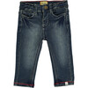 Slim Fit Denim Jeans, Blue - Jeans - 2