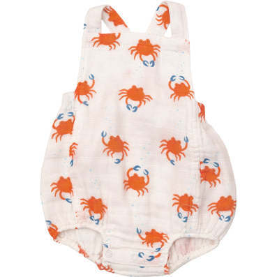 Crabby Cuties Retro Sunsuit - Rompers - 1