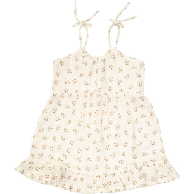 Block Print Ditsy Twirly Sundress