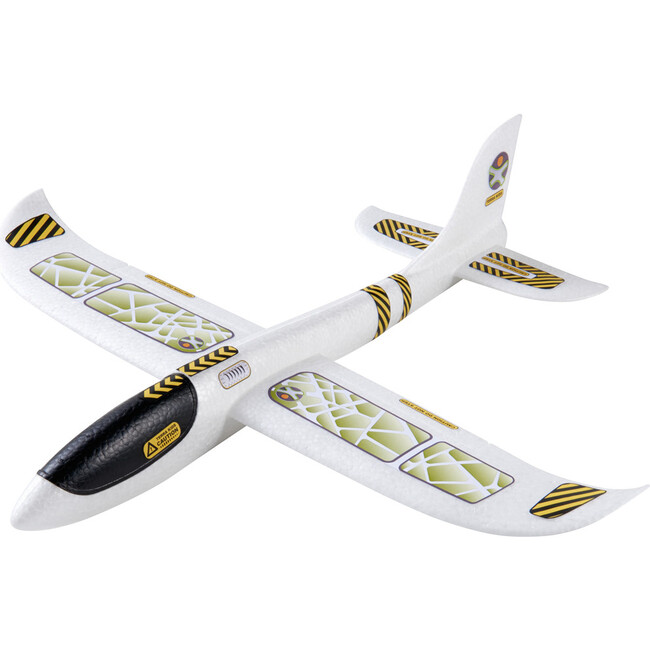 Terra Kids Hand Glider - Outstanding Aerodynamics - Easy to Assemble, 19" Long Made from Robust Styrofoam