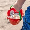Toddler Sand Toys Bundle - Pail, Sieve and 2 Scoops (Colors Vary) - Water Toys - 2