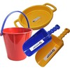 Sand Toys Bundle Includes Large Pail, Large Sieve, 2 Large Scoops (Colors Vary - Made in Germany) - Water Toys - 1 - thumbnail