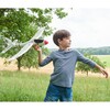 Terra Kids Maxi Hand Glider with Boomerang Setting - Easy to Assemble 22" Sturdy Styrofoam Airplane with Decals - Outdoor Games - 2